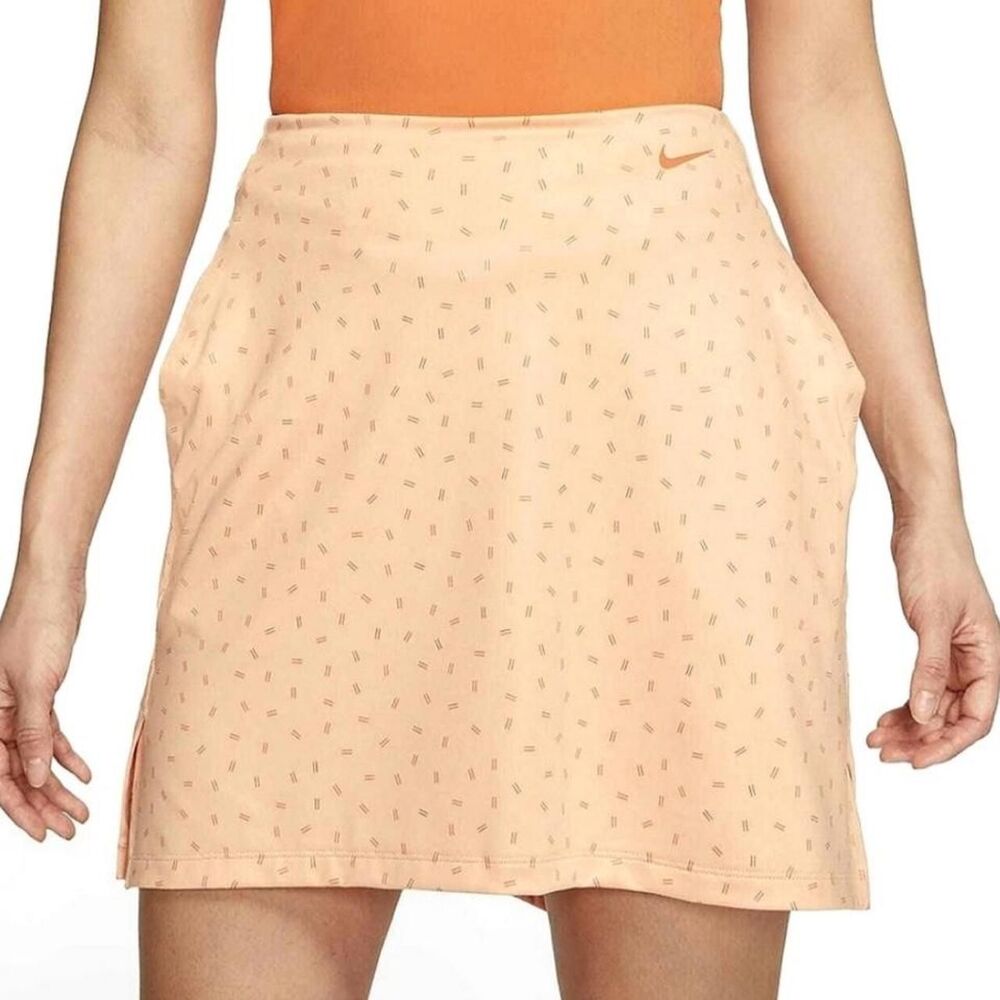 Nike Women's Orange and Pink Golf Skirt - XSmall- Like New